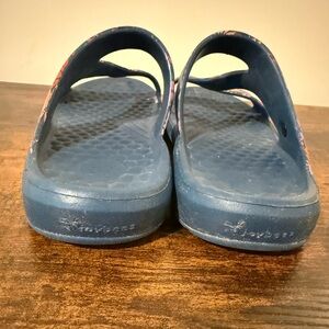 Joybees Everyday Sandals with a floral pattern